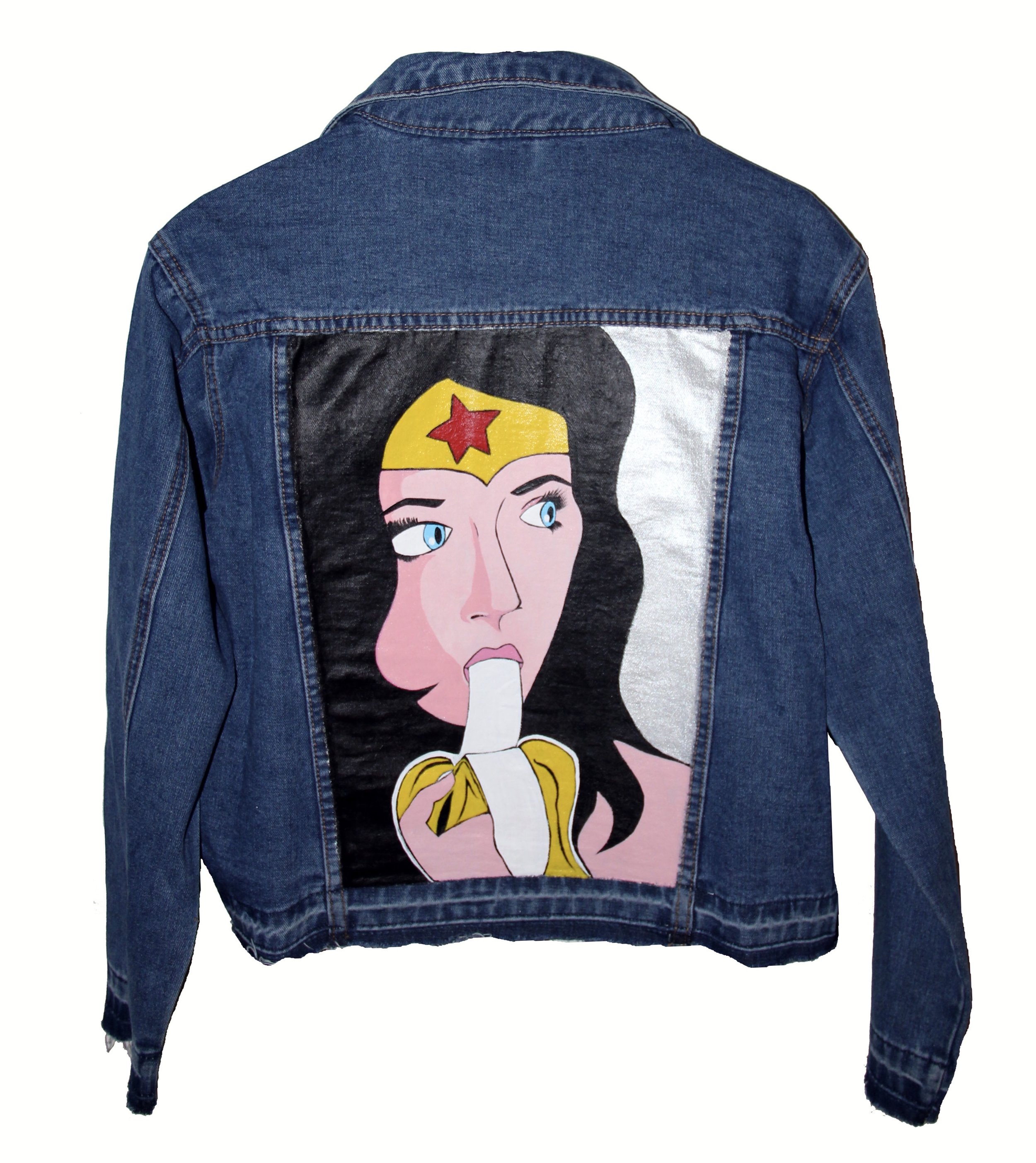 Denim jacket #WonderWoman