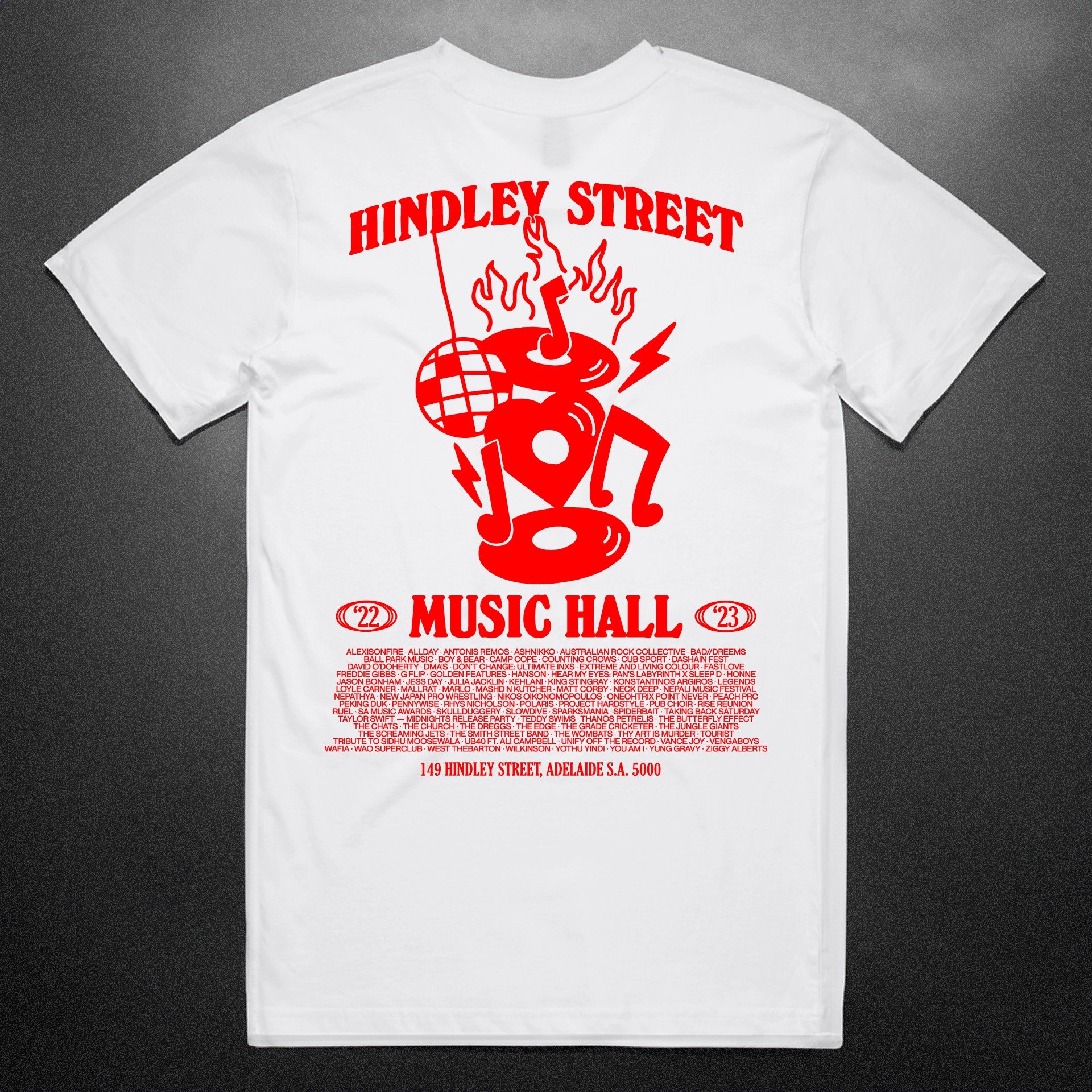 Hindley Street Music Hall
  Illustration | Design  