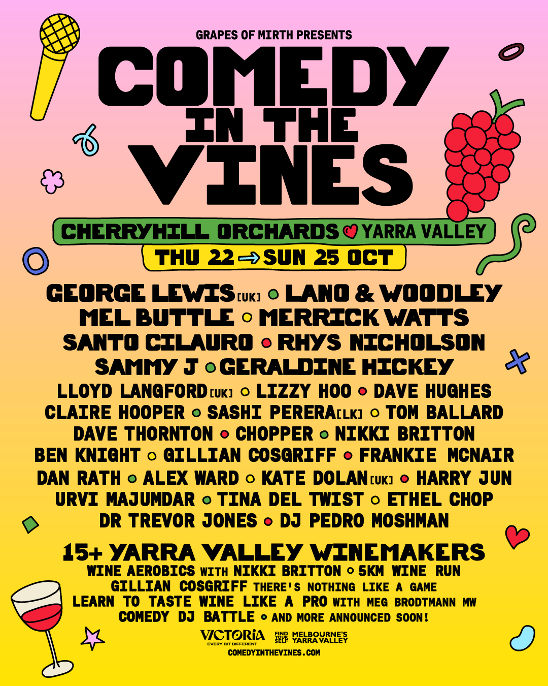 Comedy in the Vines
  Poster Artwork  
