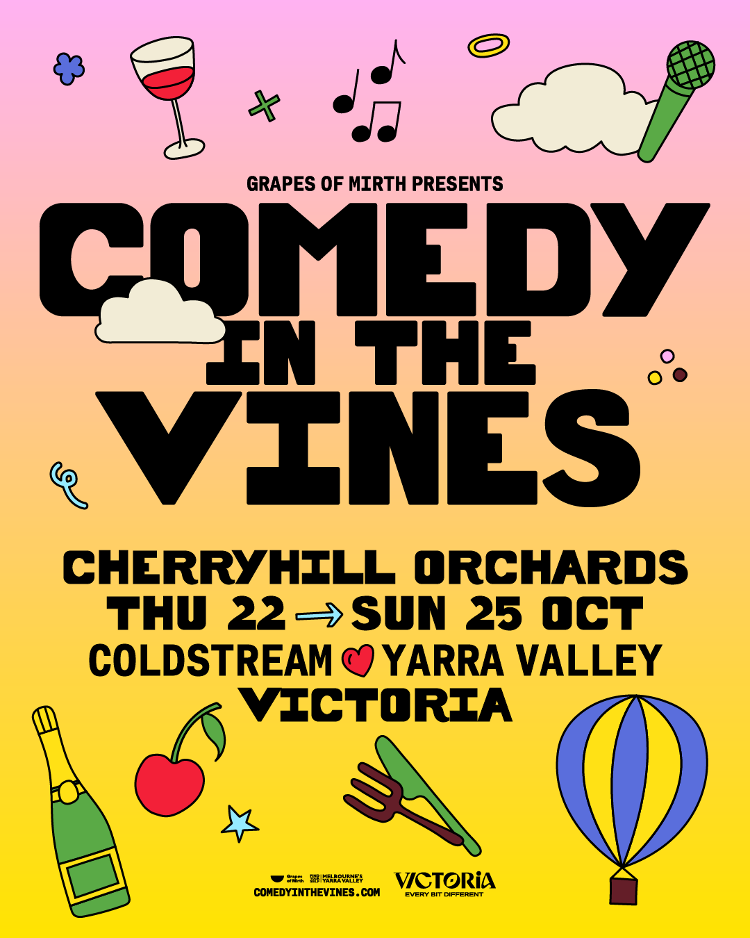 Comedy in the Vines
  Poster Artwork  