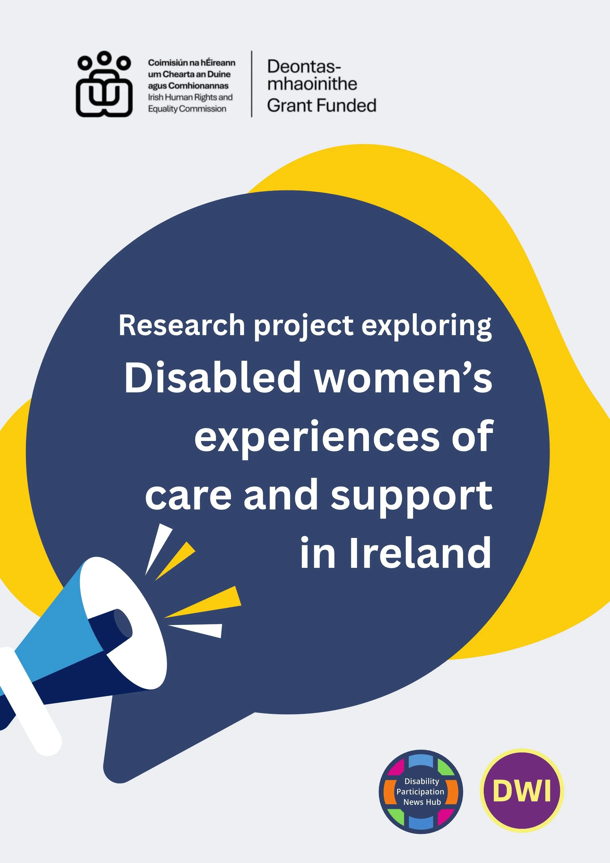 New project on disabled women and non-binary people's experiences of care and support