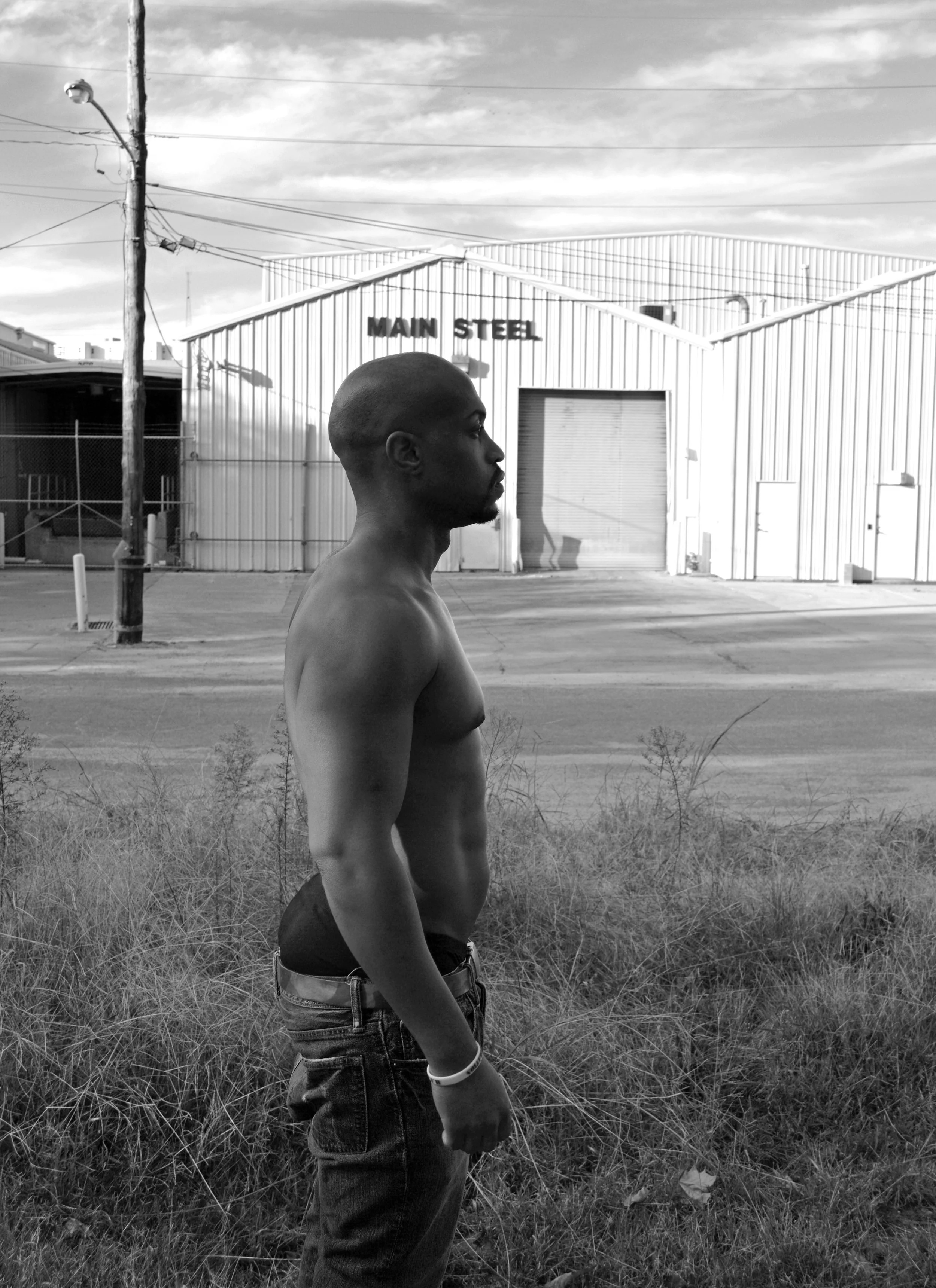 "Main Steel" by Johnnie Ray Kornegay III (Model: Marcus Emel)