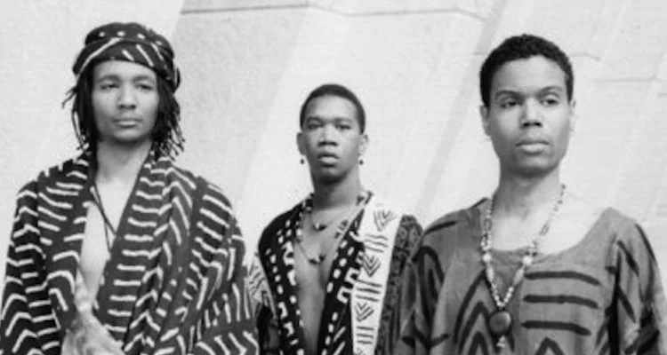 Archive Photo of The Adodi Muse: A Gay Negro Ensemble (Left to Right Tony Daniels, Duncan E. Teague & Malik M.L. Williams)