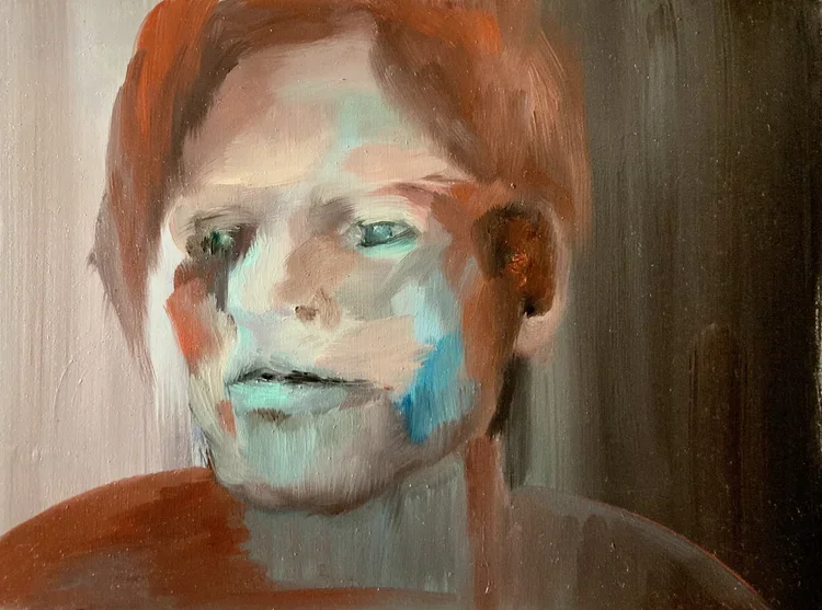 Confrontation. 30 x 40 cm.2025