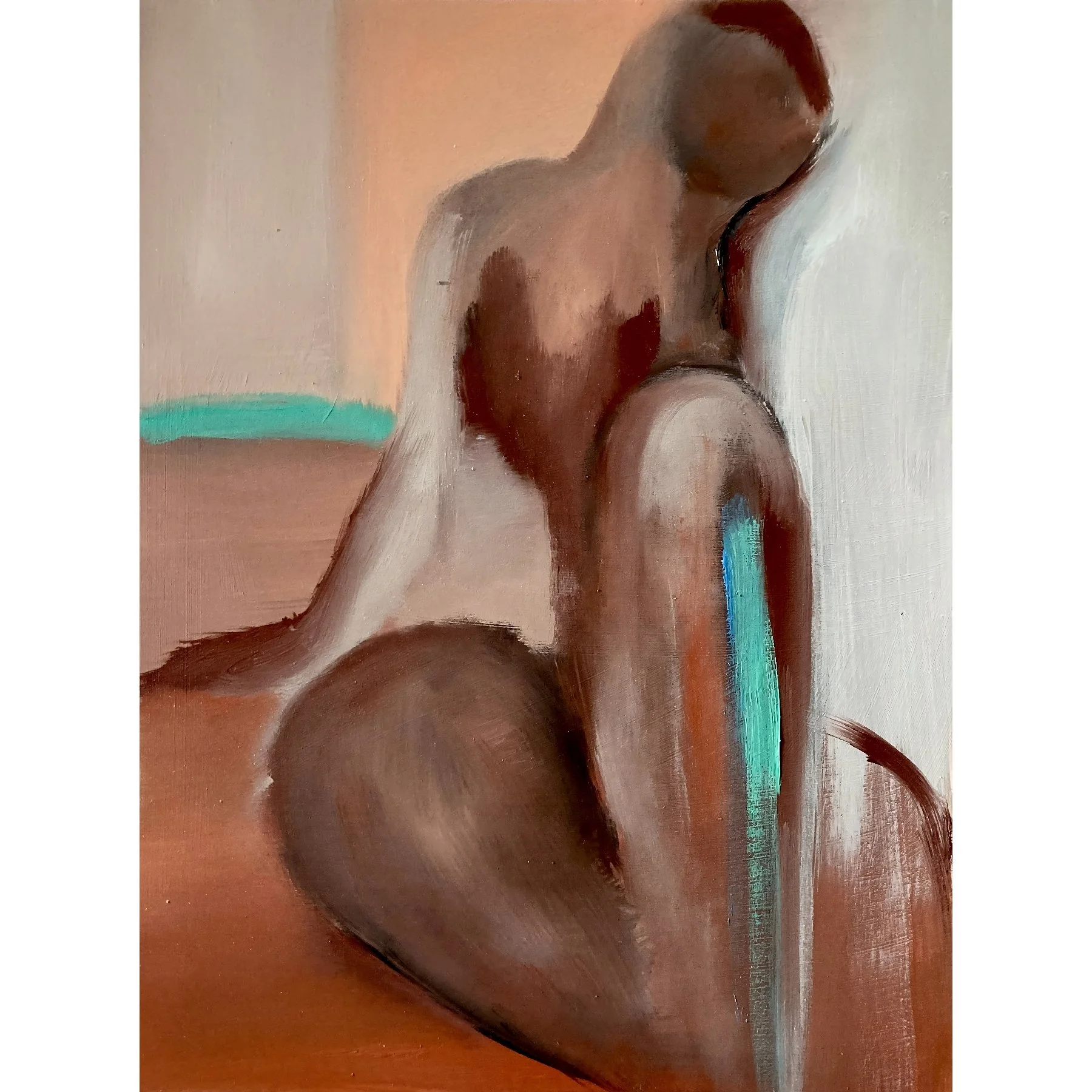 Daydreamer. oil on wood panel.40x50cm.2025.jpg