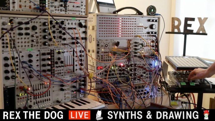 Synth Club Turns One!
-
This Friday marks one year since my first @twitch live stream. Please come and celebrate with me and Rex. 
-
Link to my Twitch channel in the usual place.