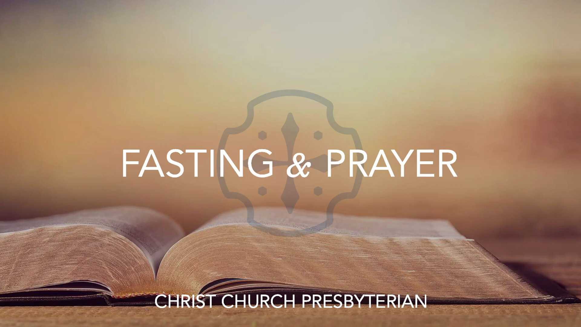 Good Friday Day of Fasting &amp; Prayer - April 2, 2021
