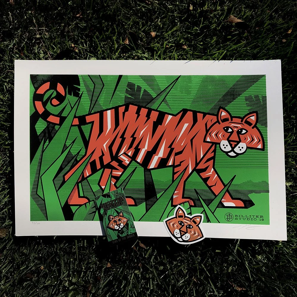 King of the Jungle: Bengal Tiger Art
