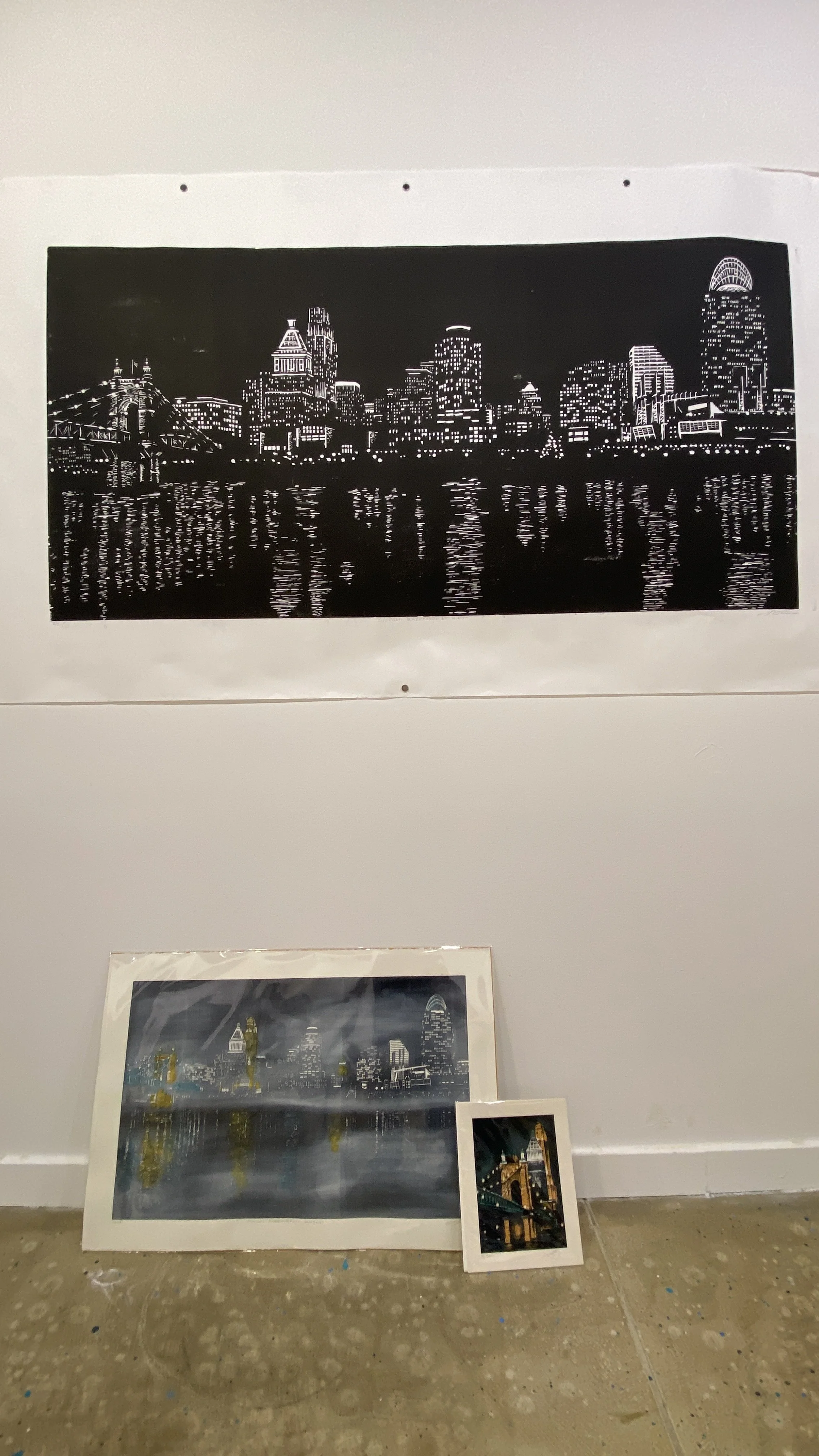 Artist Walk Through: Tiger Lily Press Group Show "Paper, Press, Ink" 