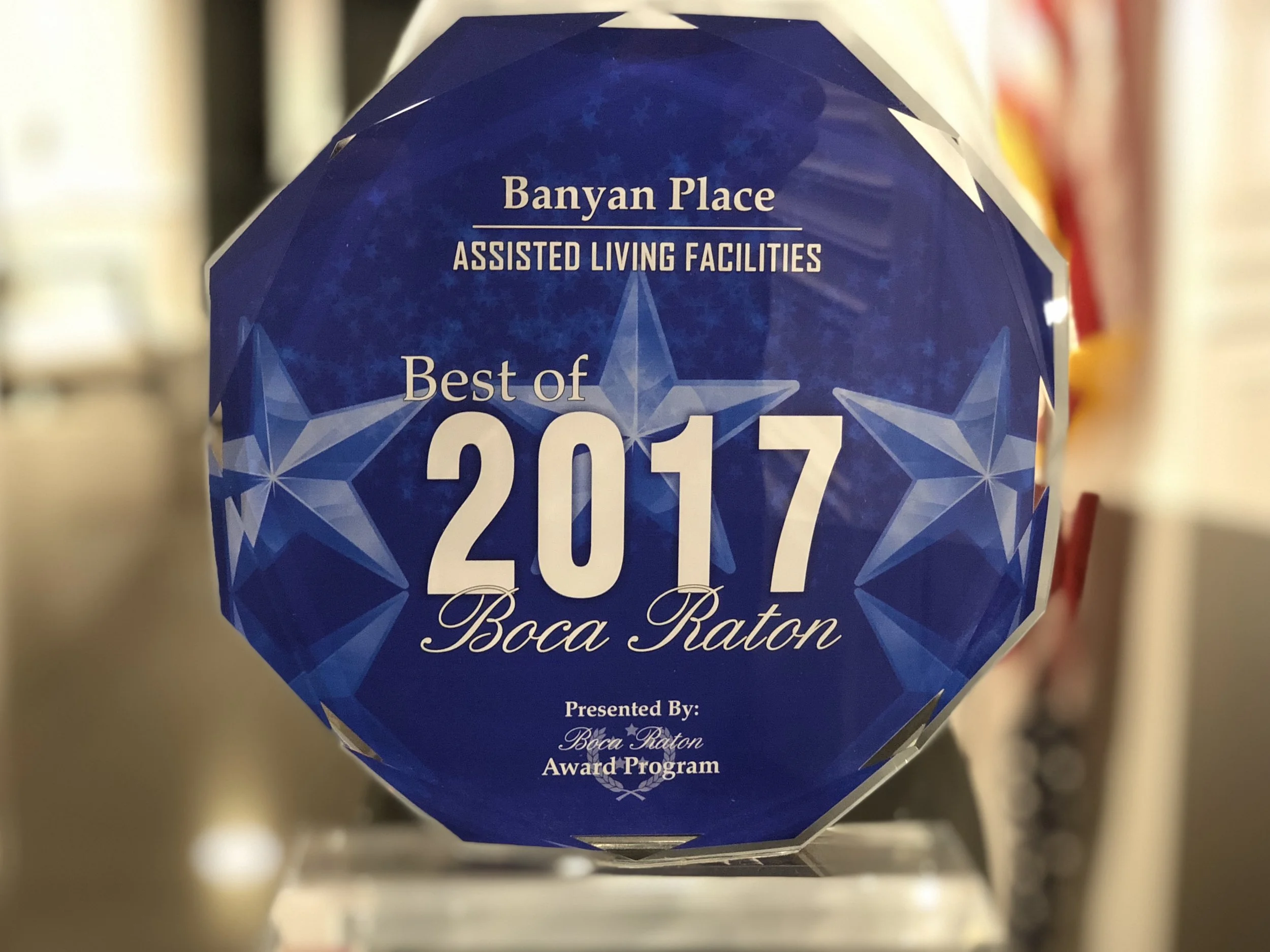 Banyan Place Best of Boca Raton Assisted Living Facility 2017