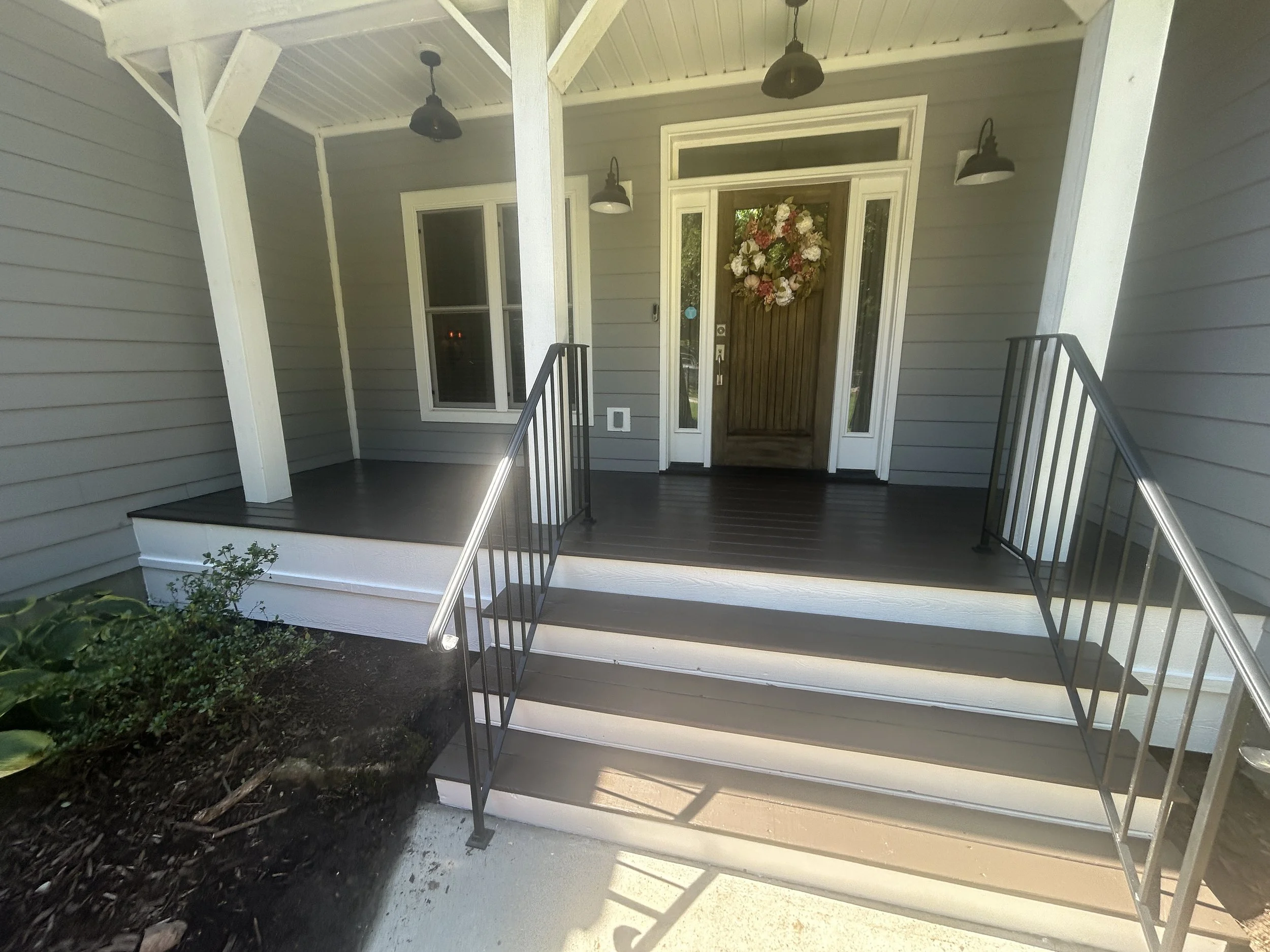 Porch glow-up in Asheville, NC!