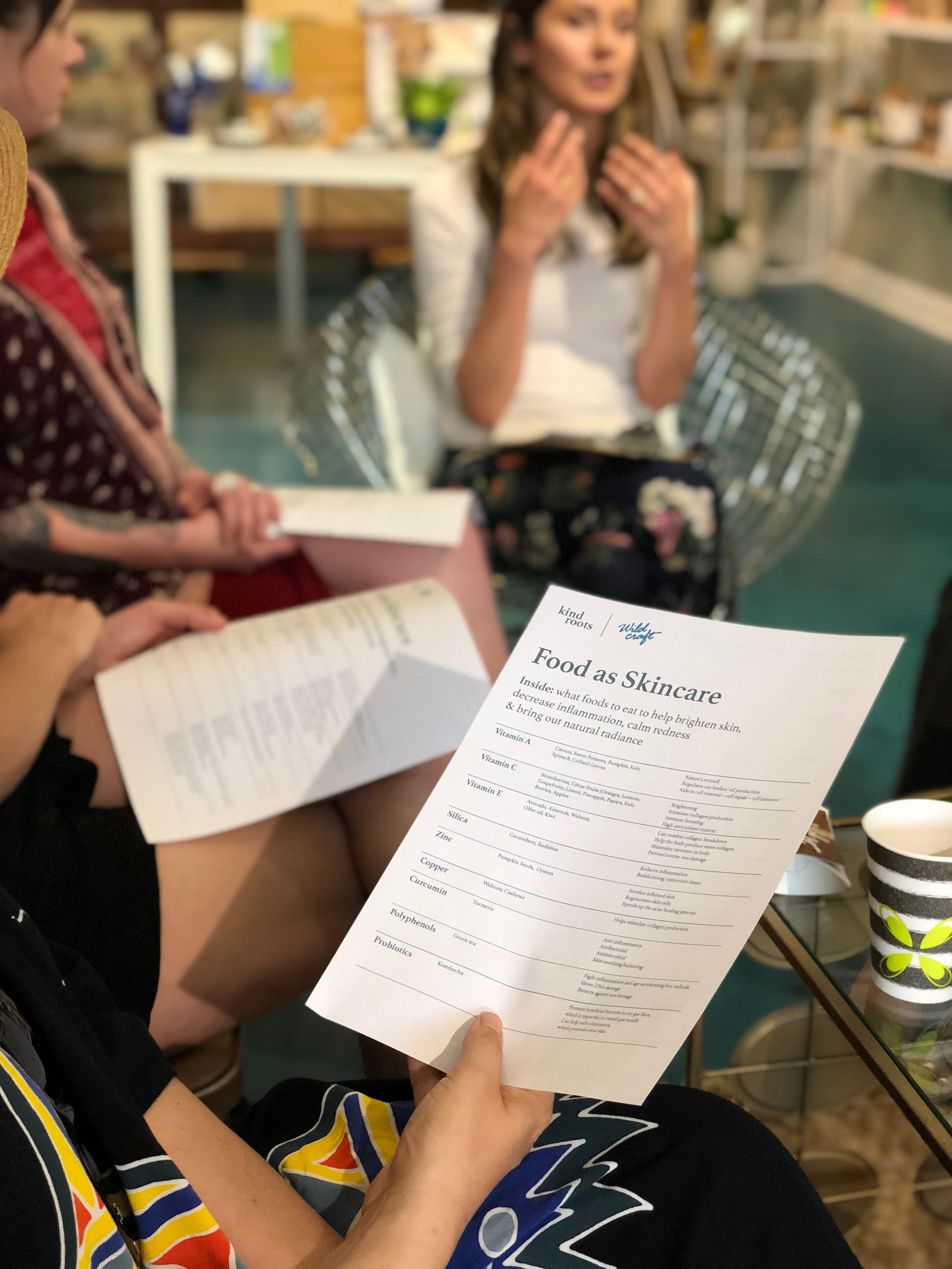Wildcraft: Food as Skincare Workshop