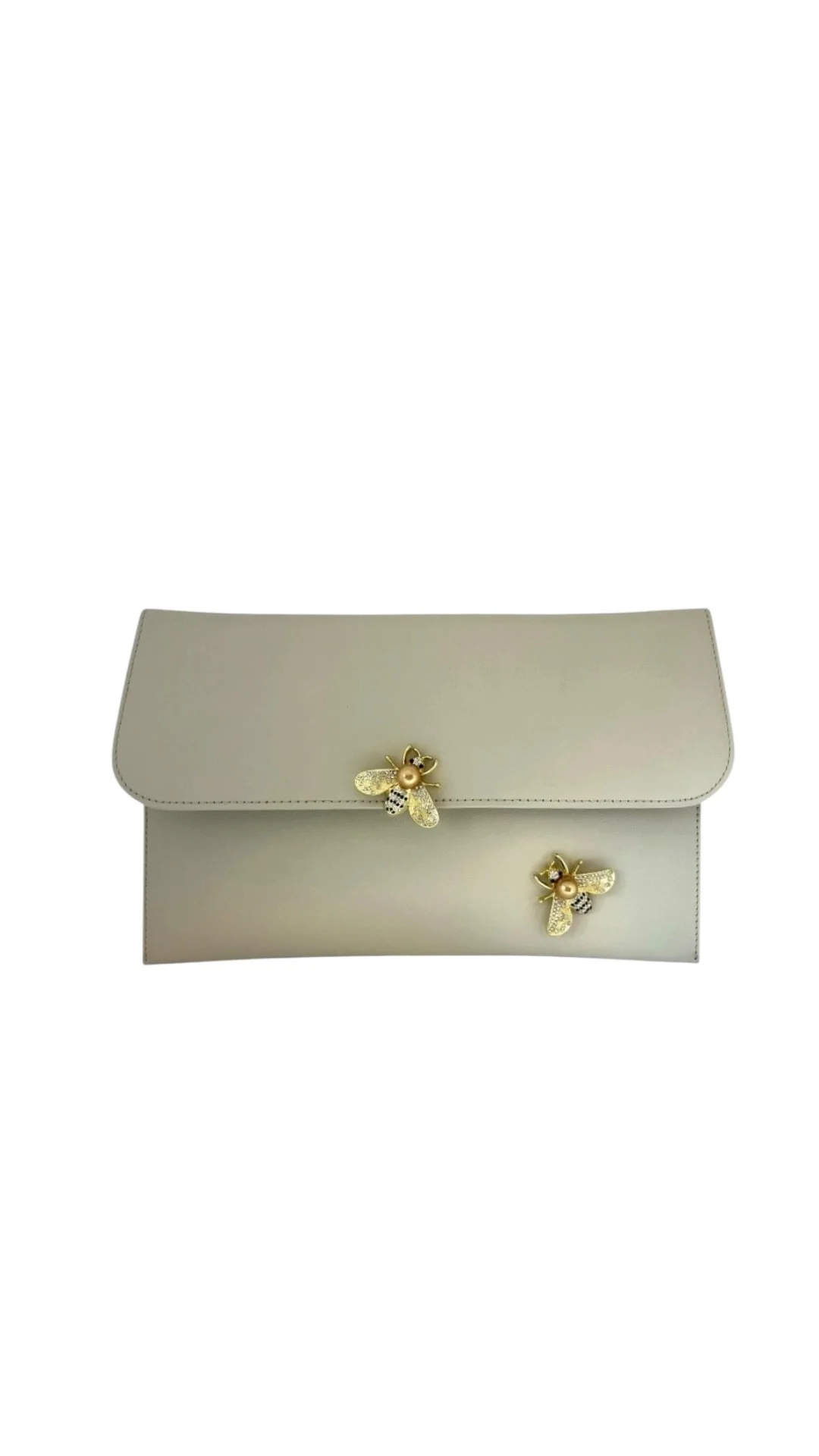 Bee purse- cream