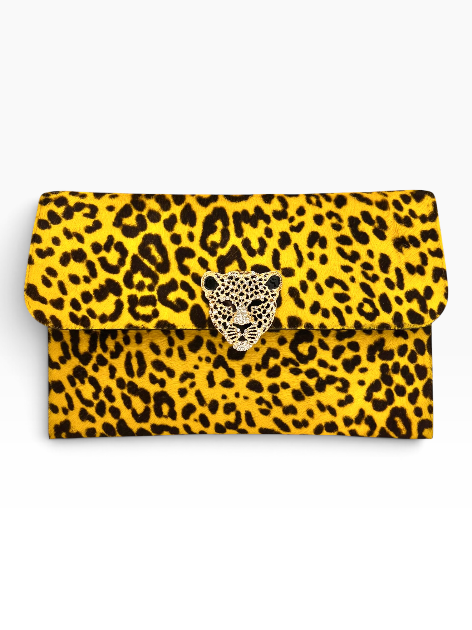 Strelitzia- Yellow Leopard Print