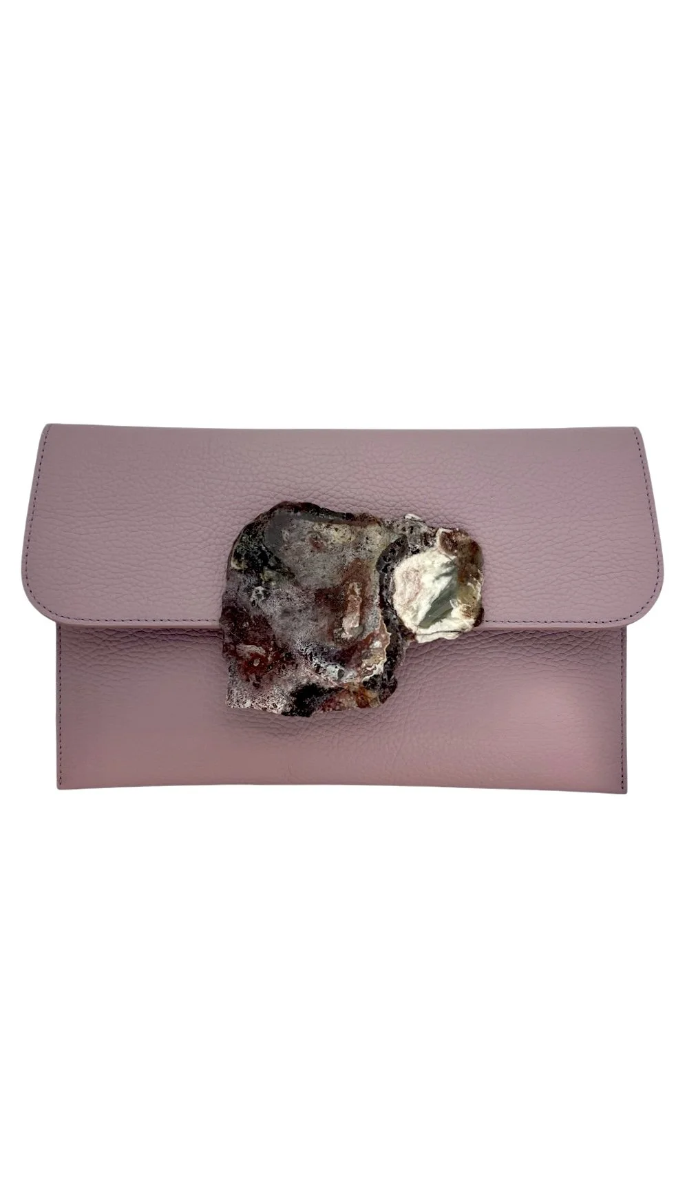 Geode purse- lilac