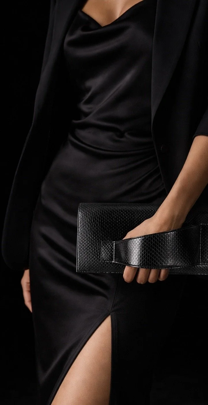 Cuff clutch- black