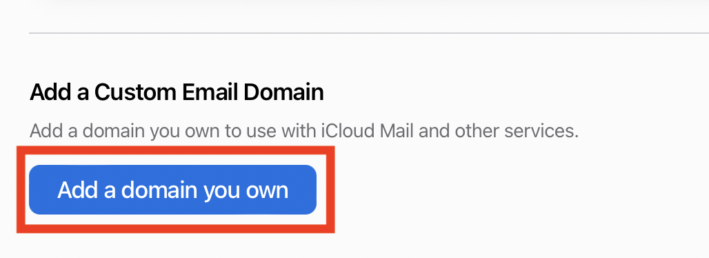 How to Use Custom Email Domains with iCloud Mail