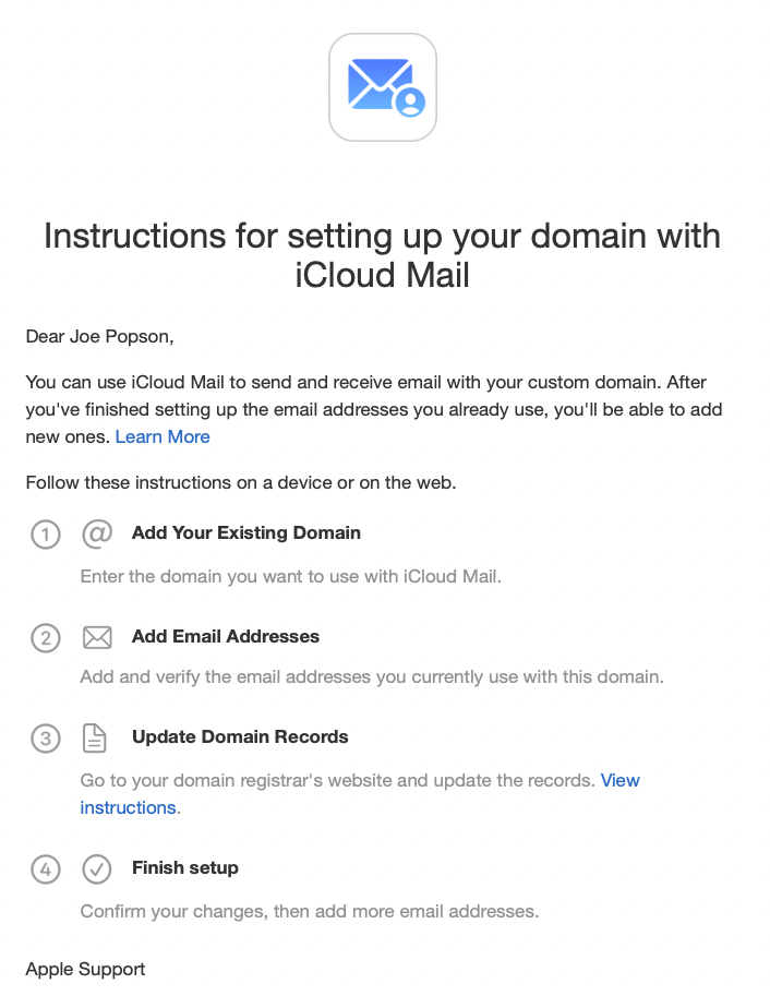 How To Setup iCloud Email On iPhone 