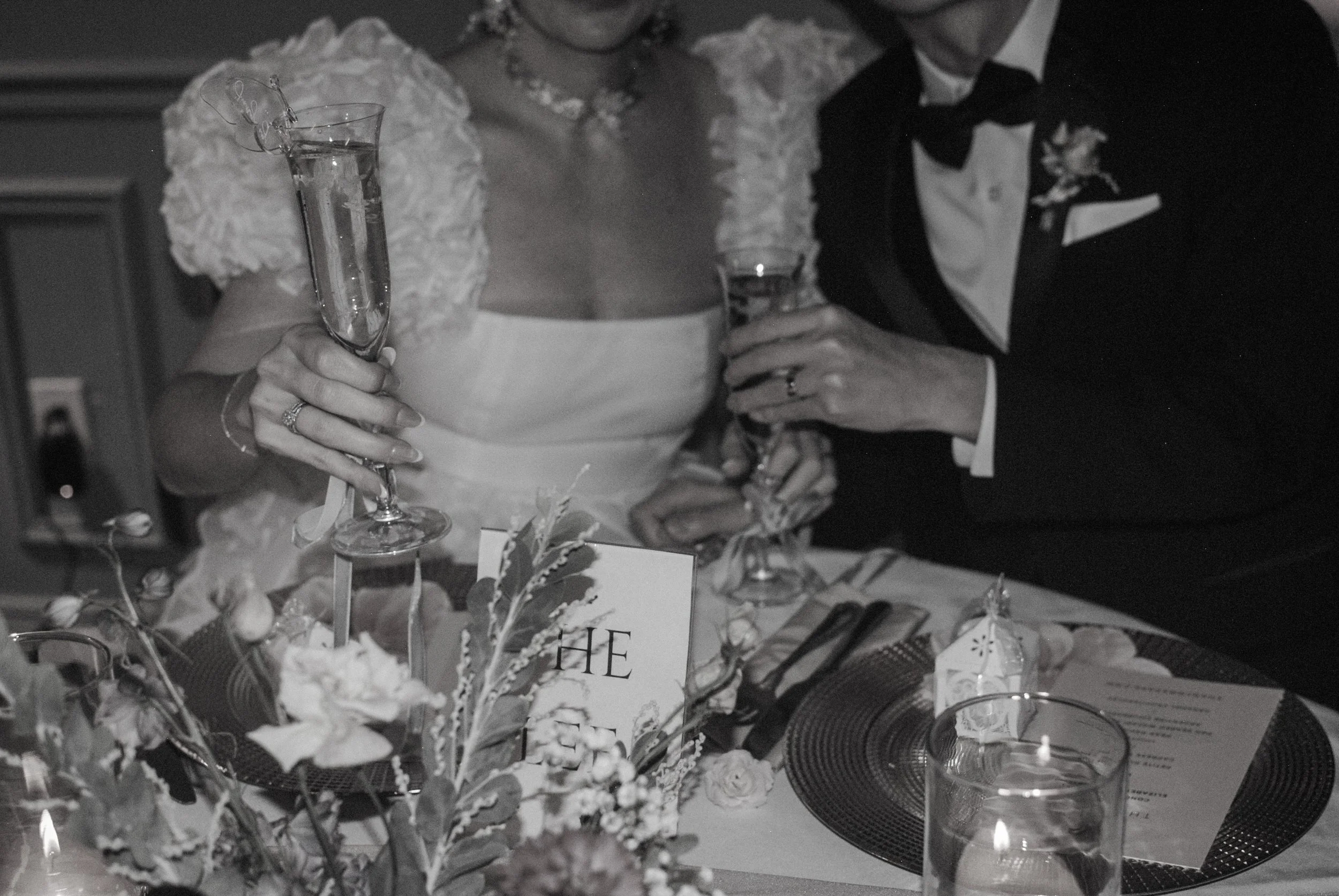 coral gables wedding with whimsical florals