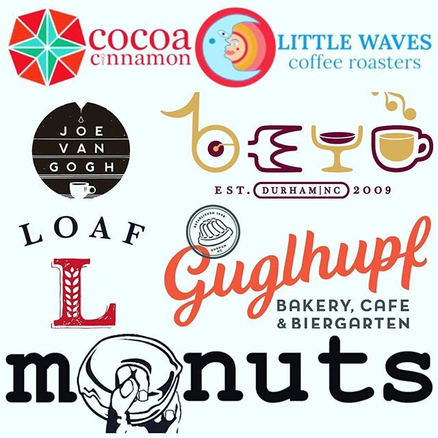 These incredible businesses have been supporting our community efforts by sponsoring some of our events. If you have volunteered at any of our events in the local @durham_public_schools you&rsquo;ve enjoyed some delicious churros, donuts, muffins, co