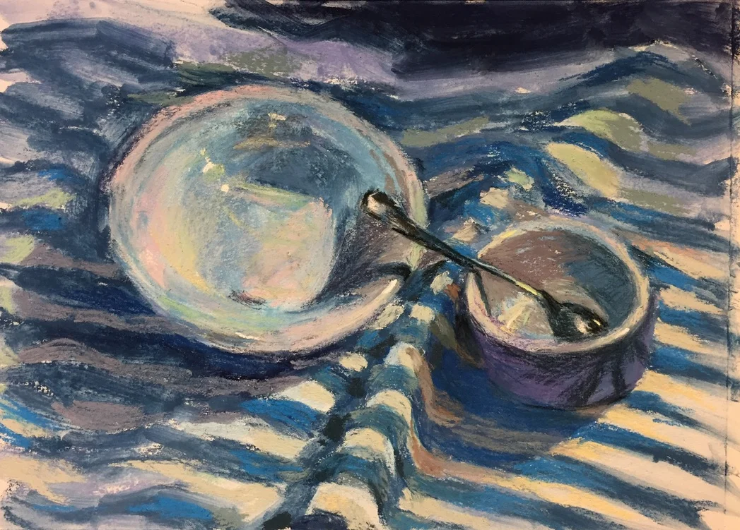 Rowie's Towel8x10", pastel