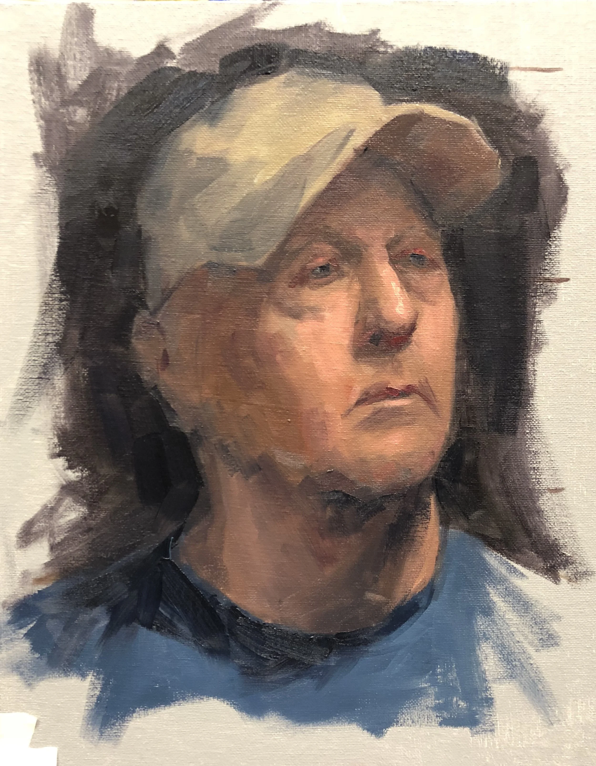 “John at NAL”oil, 11x14