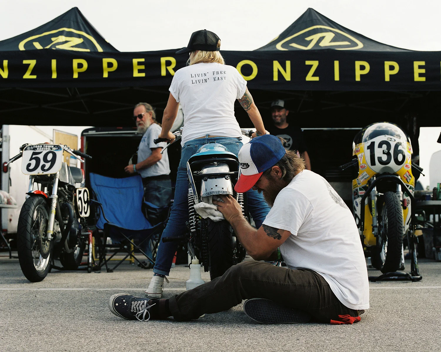 Rob Culpepper . October 9, 2015. Barber vintage motorcycle festival. Birmingham, Jefferson County, Alabama.