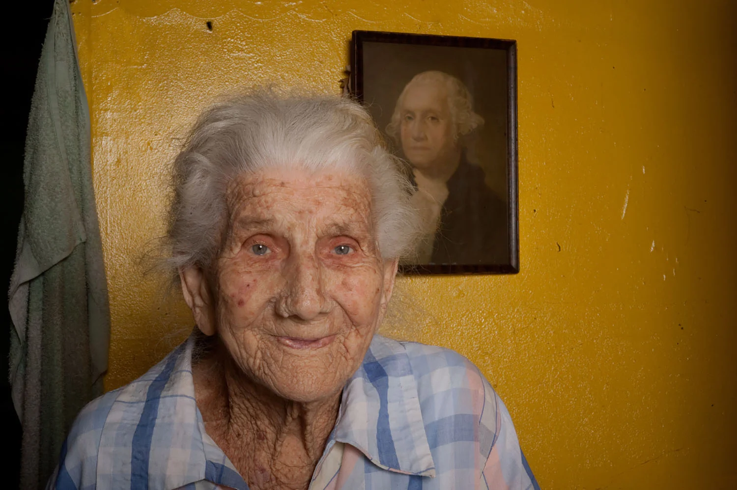 Shelby Lee Adams . October 24, 2014. Barbara, centenarian, Perry County, Kentucky.