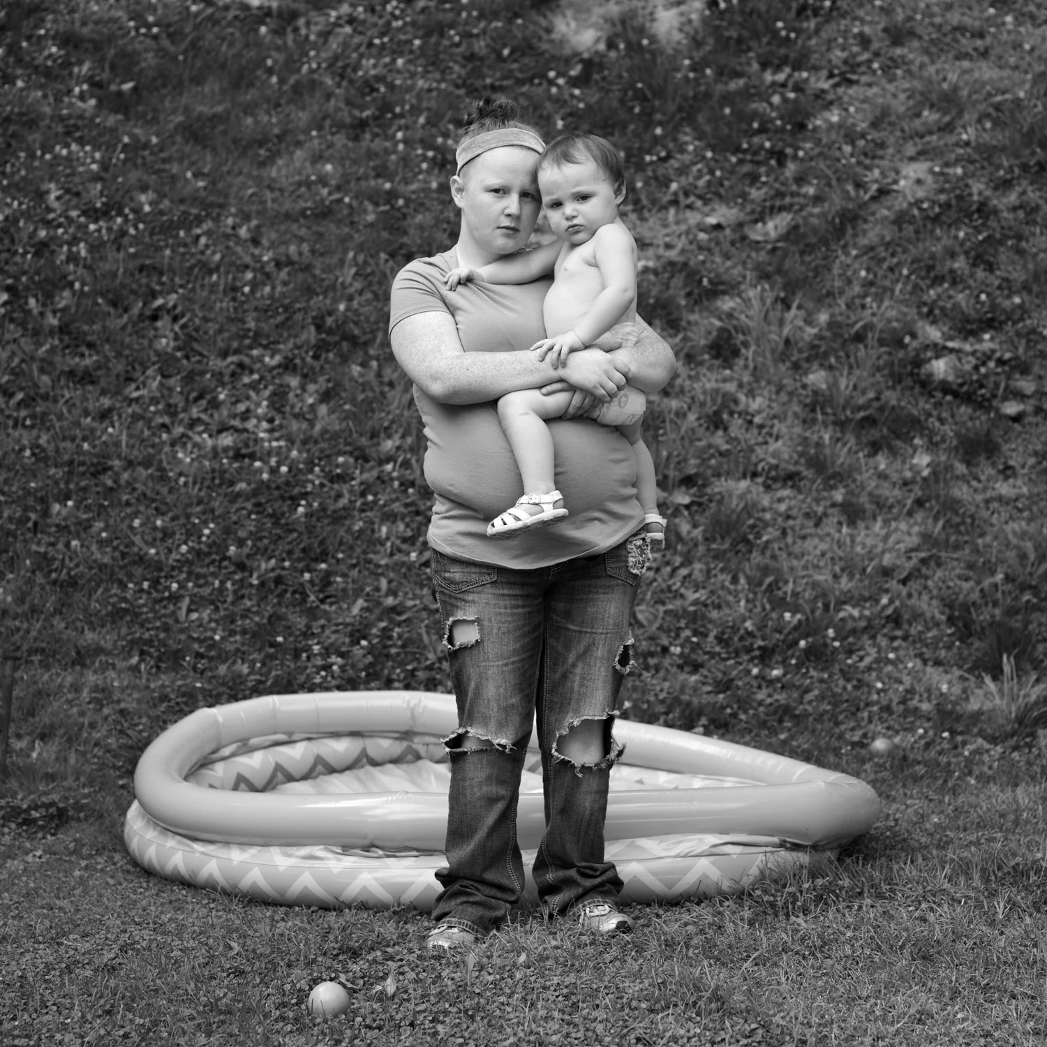 Gloria Baker Feinstein . July 3, 2014. Pregnant mother, Farler, Perry County, Kentucky.