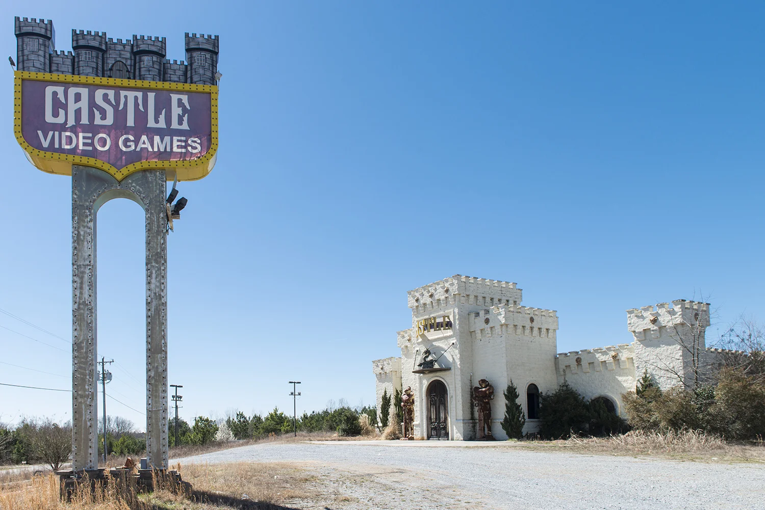 Mike Baker . March 14, 2014, The abandoned Castle video poker parlor near Blacksburg, Cherokee County, South Carolina is a remnant of what was, until 1999, the country's largest video gambling industry.