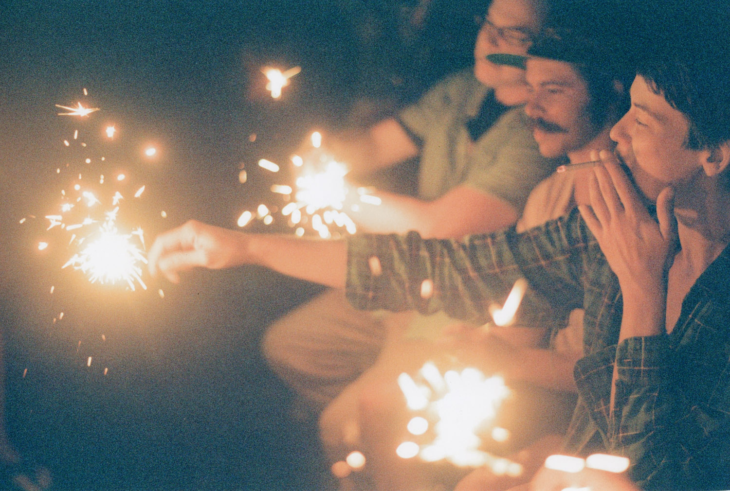 Ashley Hoffman . July 4, 2015. Sparklers for America. Shepherdstown, Jefferson County, West Virginia.