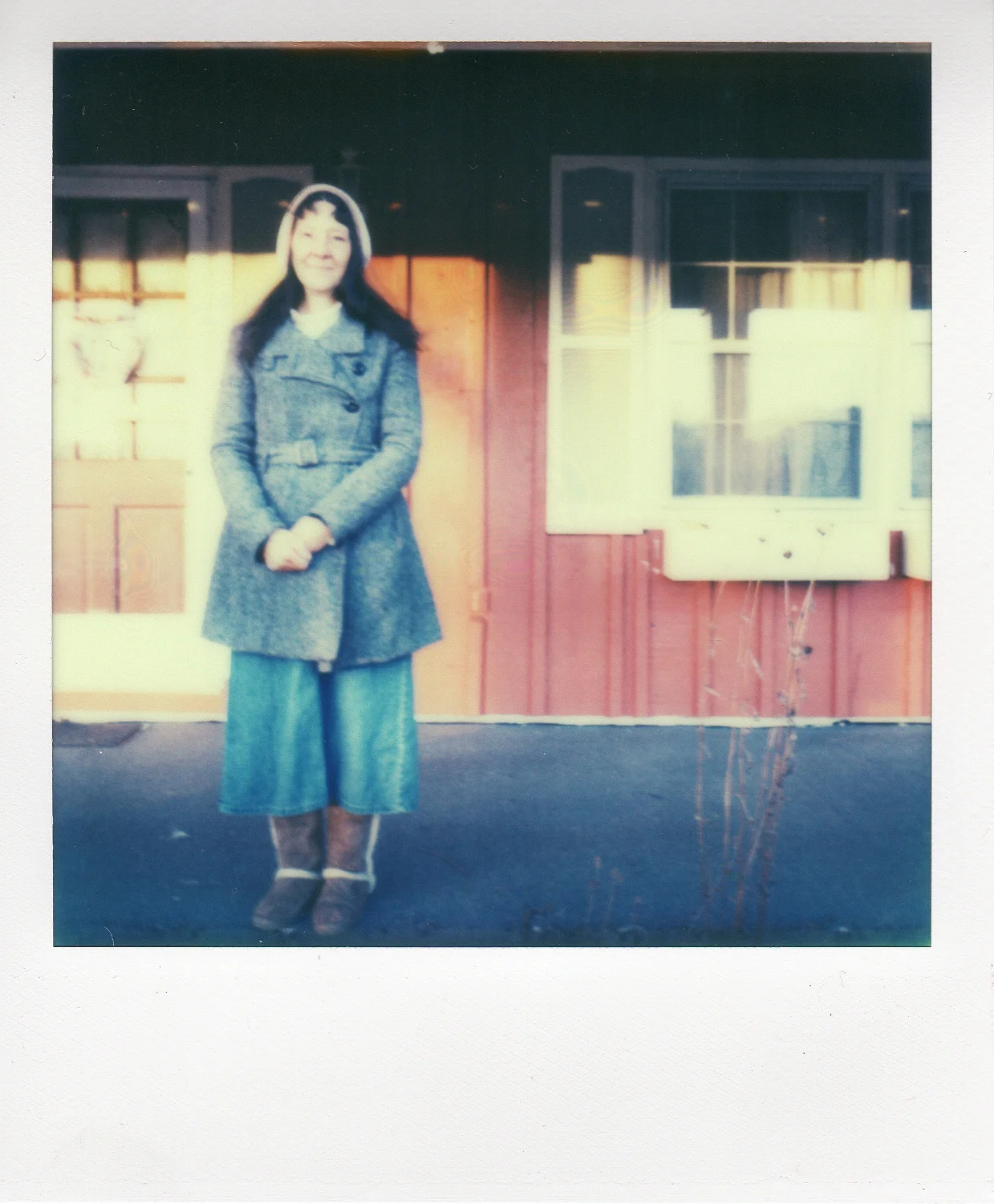 Michael Theis . January 5, 2015. Anne Jerome poses in front of her family home in Arborvale, Pocahontas County, West Virginia near Green Bank. The home, and the land surrounding it, have been in the family for at least three generations.