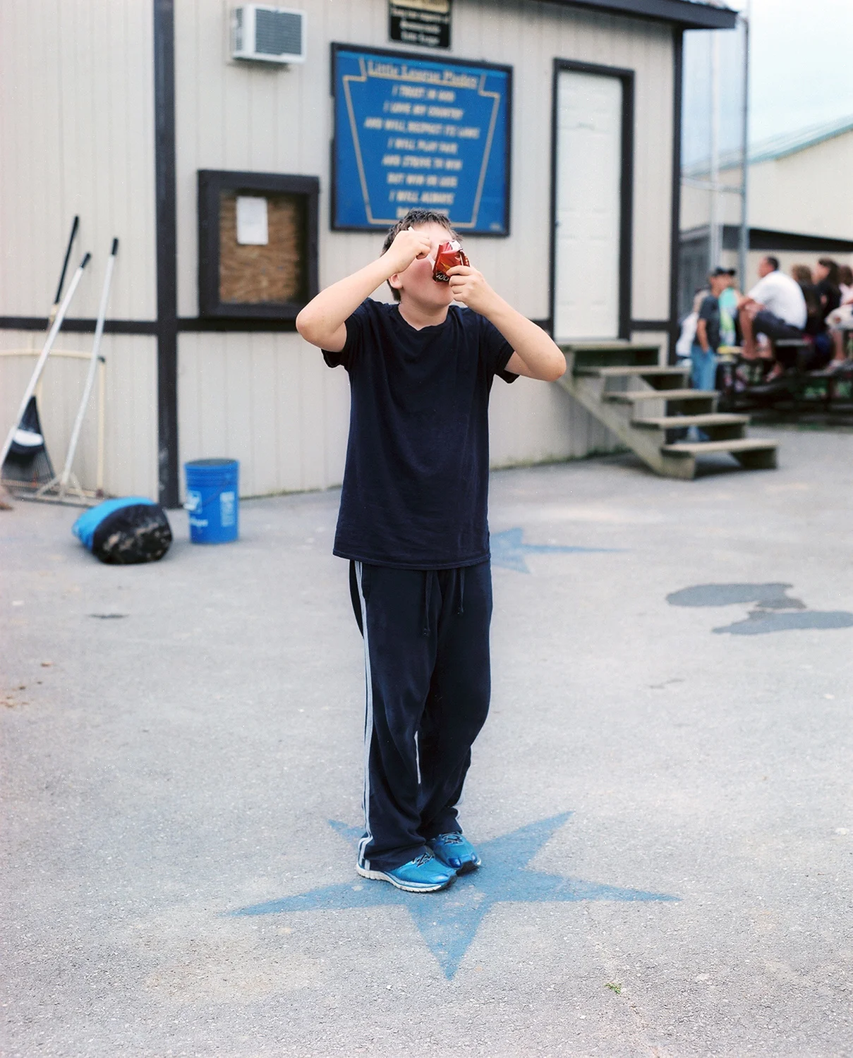 Nic Persinger . June 14, 2014. My brother, Gabriel, at a little league game. Summersville, Nicholas County, West Virginia.