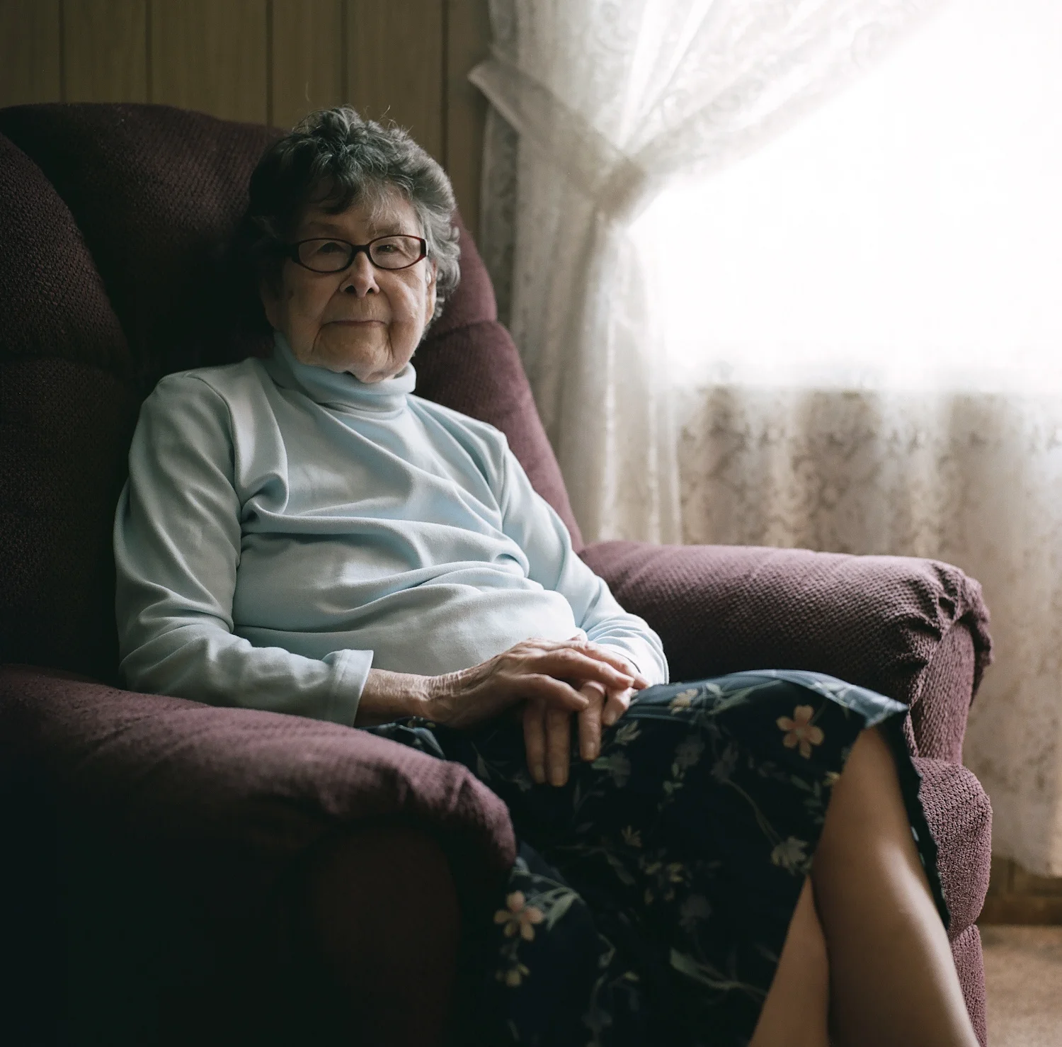 Alan Pittman. March 23, 2014. Ruth Spradling, 98, at her home in Charleston, Kanawha County, West Virginia. Ruth has been the superintendent of Valley Grove Methodist Church for more than 50 years.