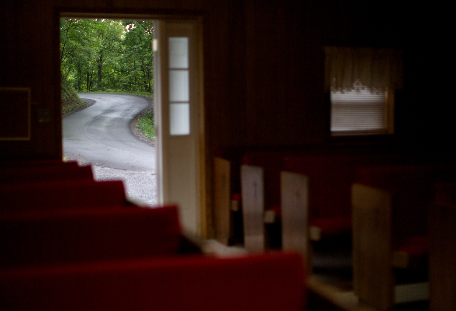 Lauren Pond . May 27, 2014. A winding road leads to the doorway of the Mountaintop Church of Jesus Our Lord, Savior, and Christ in Richlands, Tazewell County, Virginia.