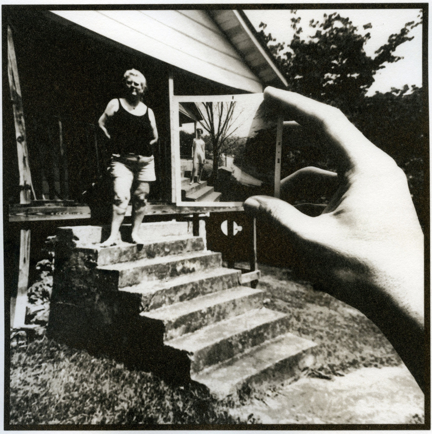 Greg Banks . August 15, 2015. 46 Years, printed in platinum and palladium. The photographer's mother at her childhood home. Harlan, Harlan County, Kentucky.