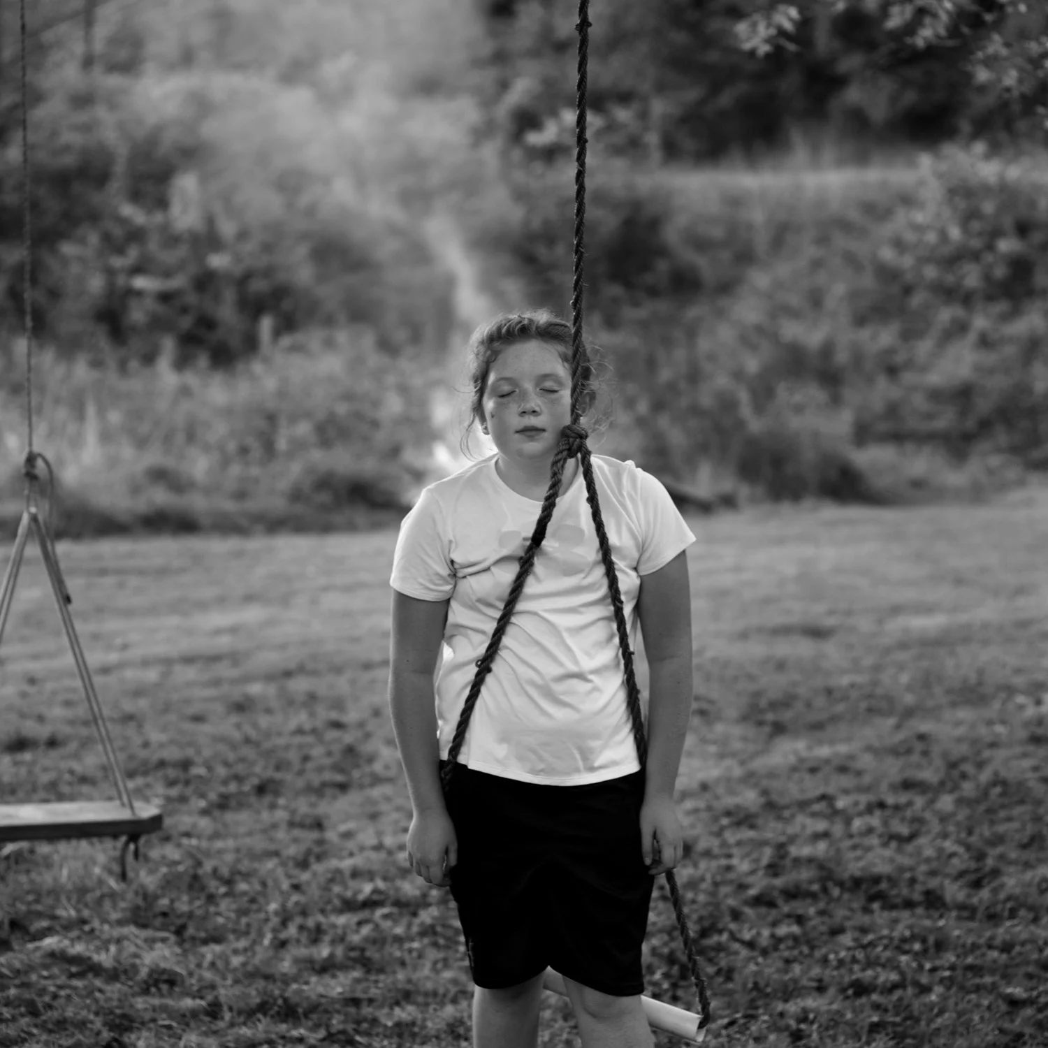 Gloria Baker Feinstein . October 2, 2014. Swings, Oil Springs, Johnson County, Kentucky.