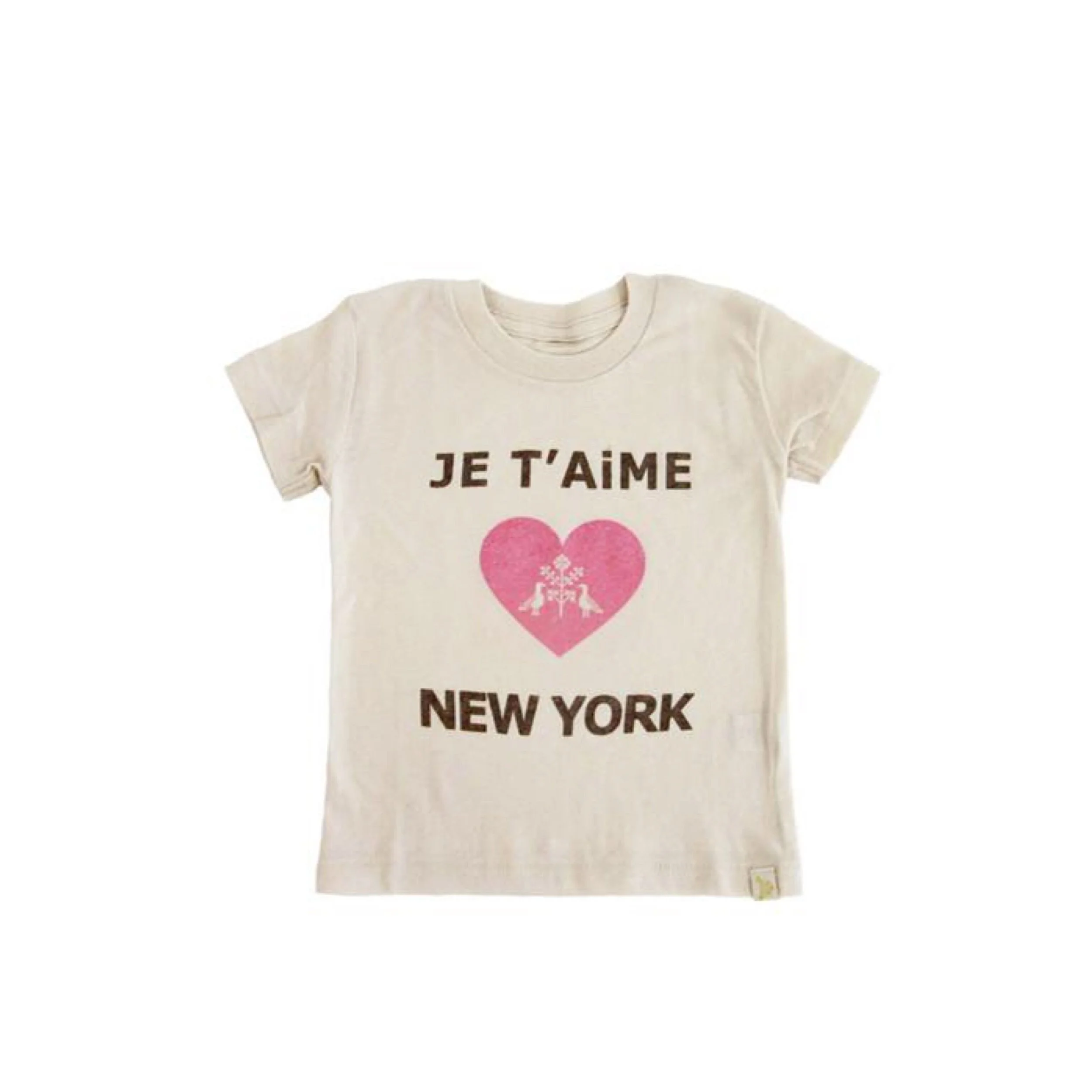 Organic Je T'aime Brooklyn Tee