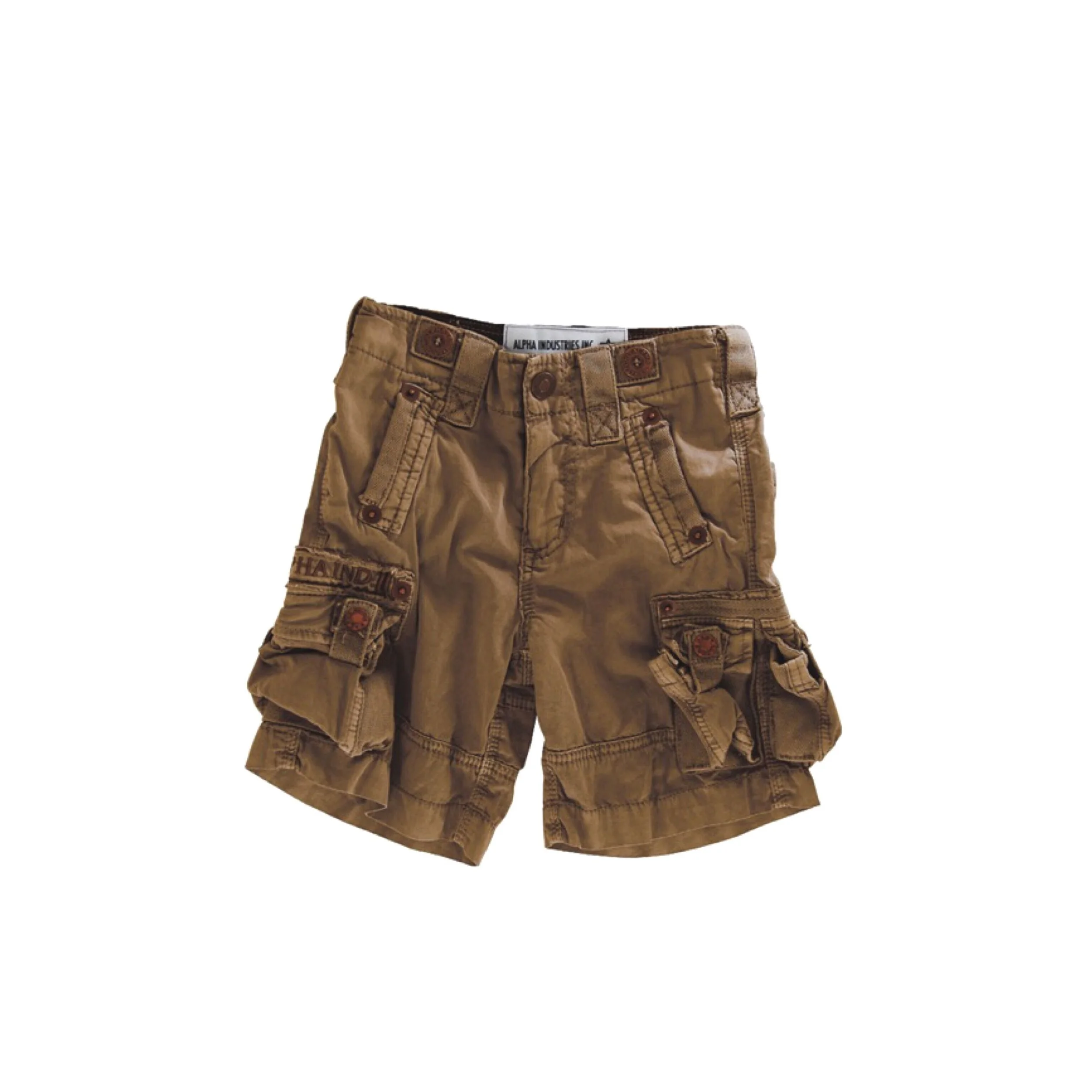 Austin Khaki Cargo Shorts