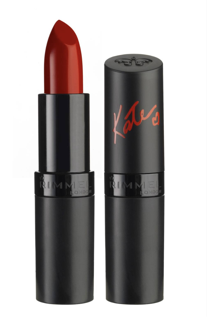 RIMMEL’S KATE MOSS INSPIRED RED. www.rimmellondon.com