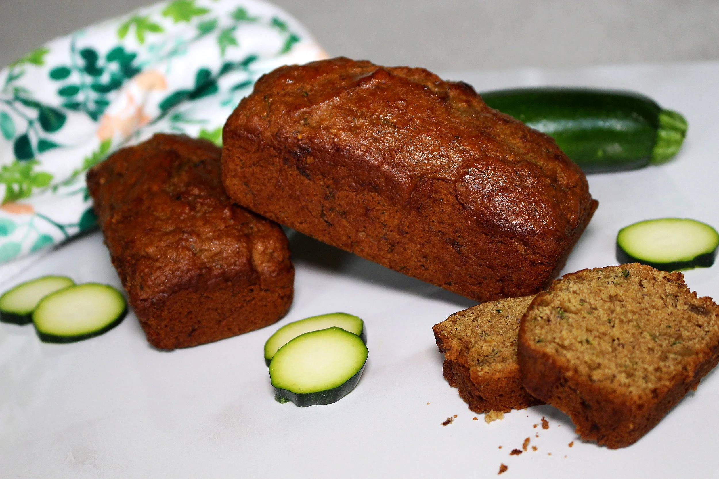 Vegan Zucchini Pineapple Bread.