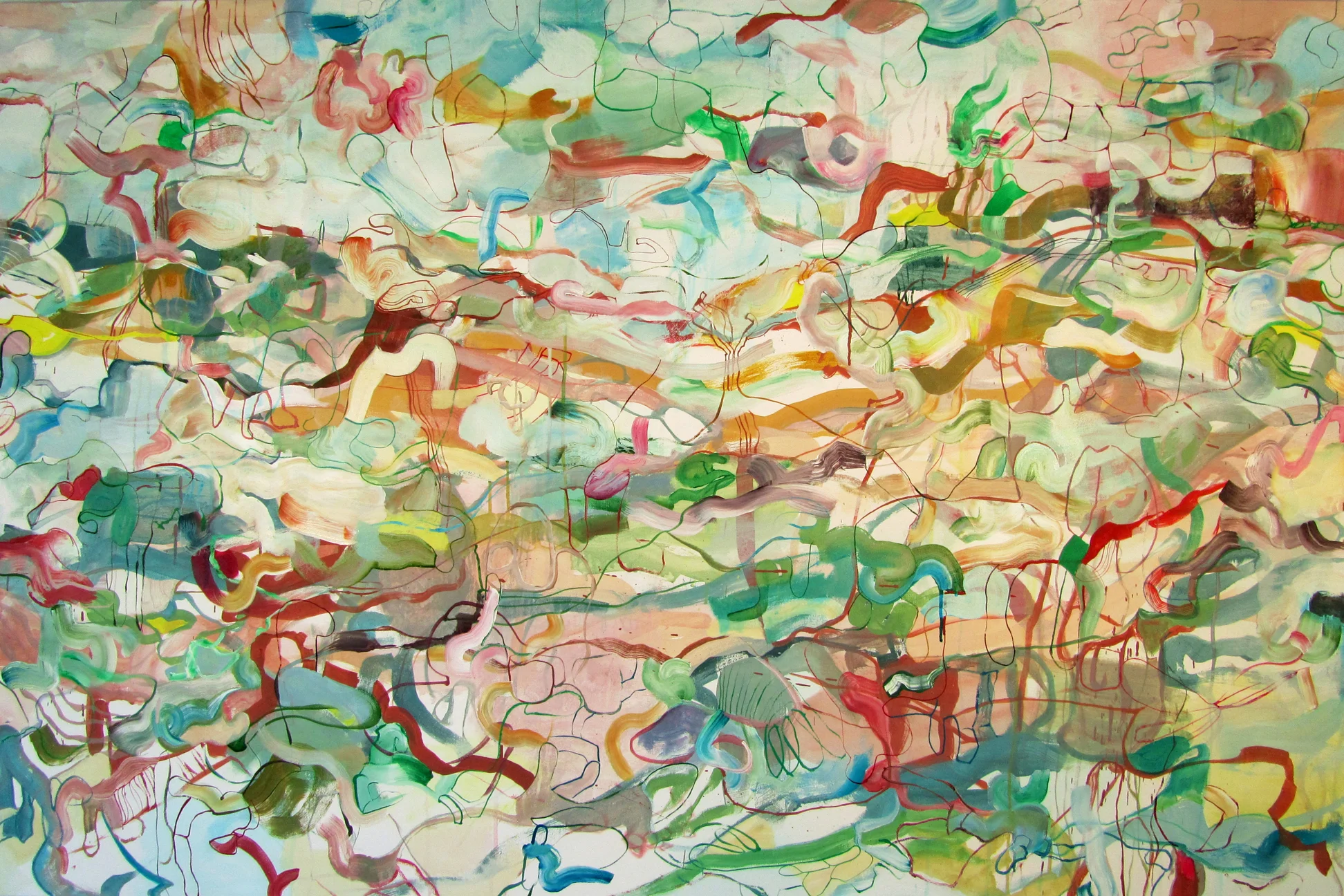 Nectar, 2012, Acrylic on Canvas, 48"x72" Available