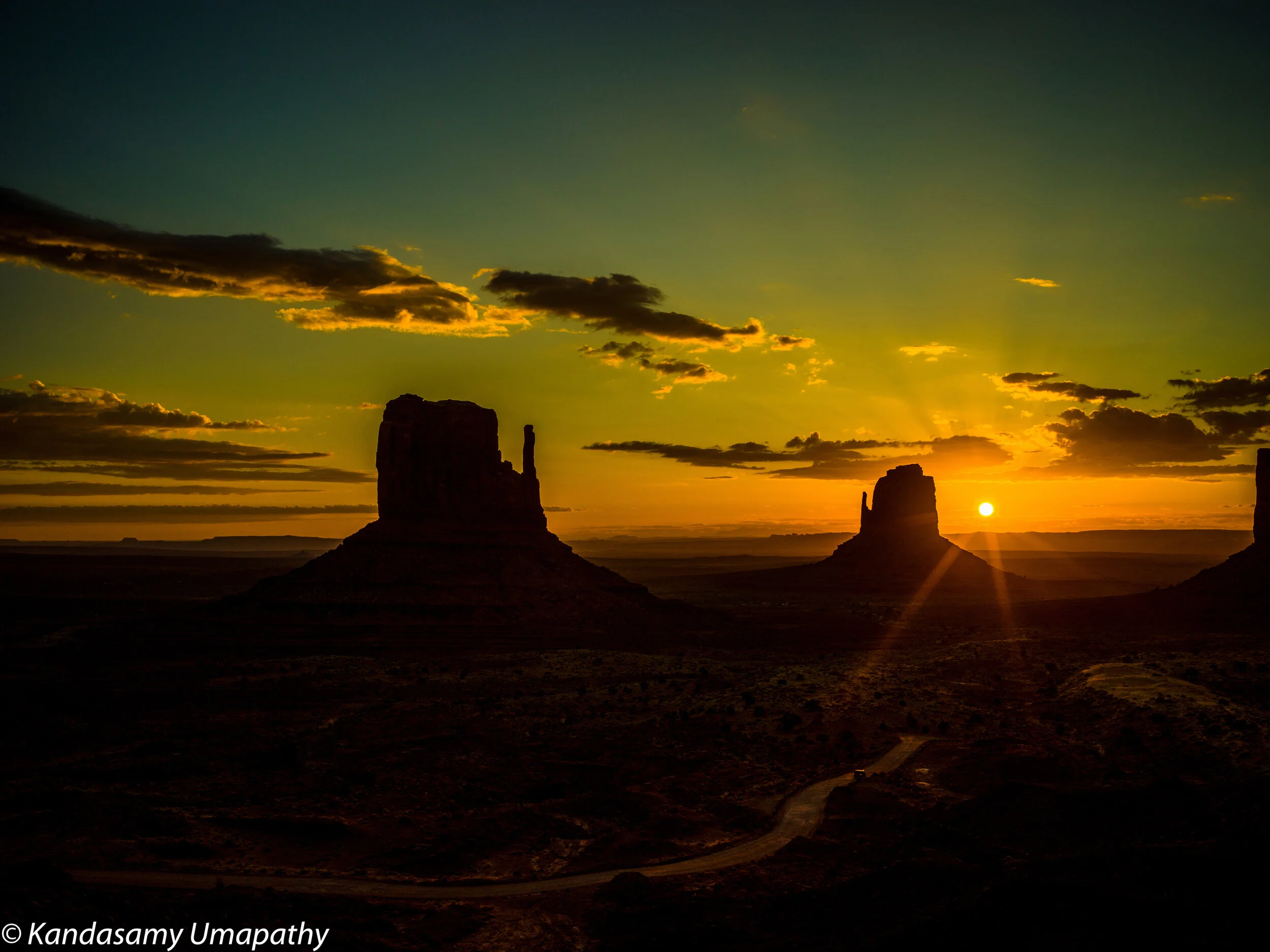 Monument Valley at Sunrise