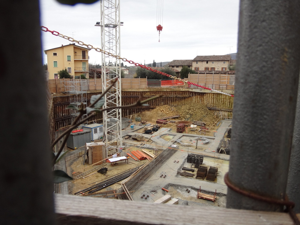 The foundations of Zýmē's new winery