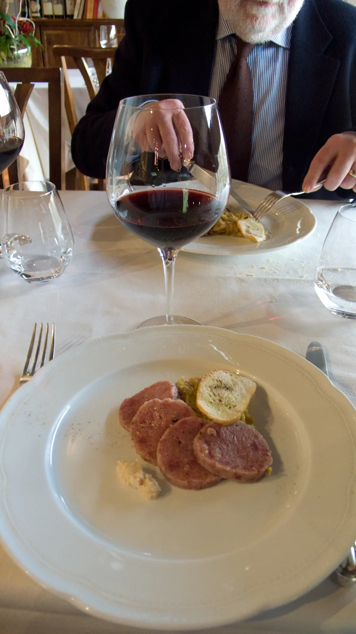 Cotecchino with Cabbage and Horseradish