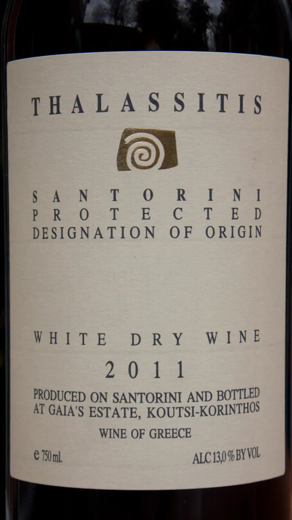 Gaia Wines, Thalassitis 2011