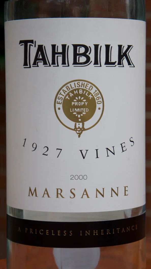 Tahbilk, 1927 Vines Marsanne 2000