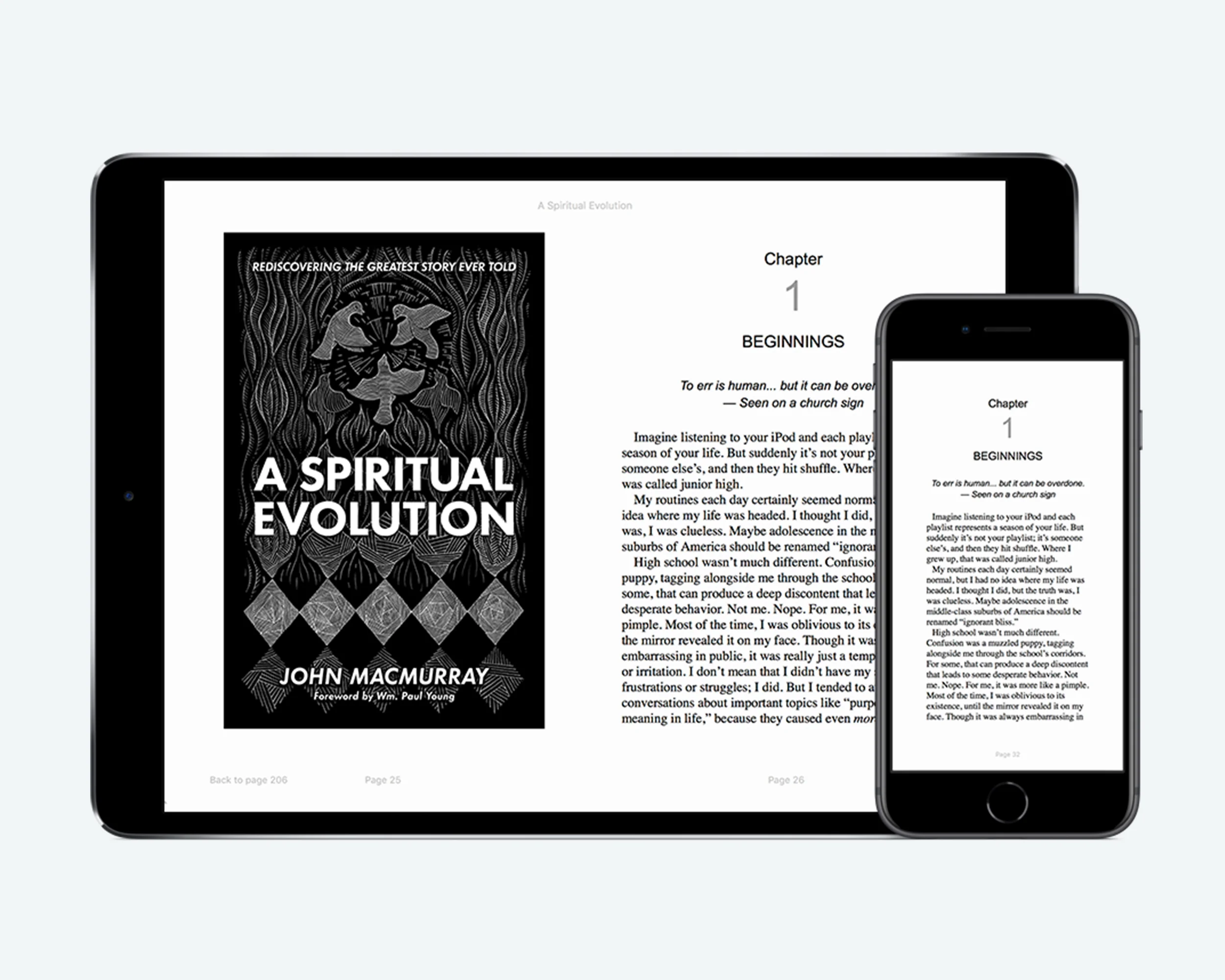 iBook: A Spiritual Evolution