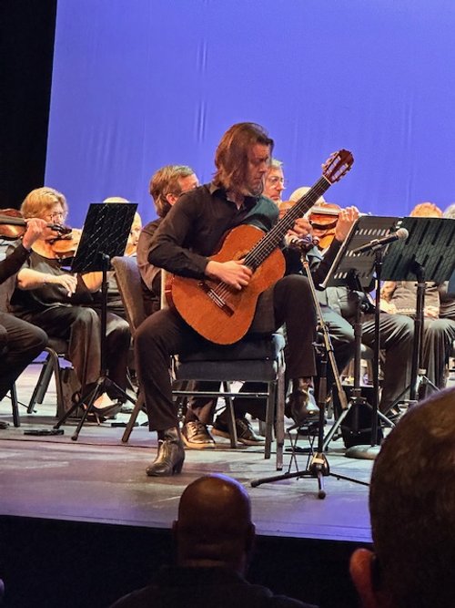 Mark Akin with the University City Orchestra - May 11