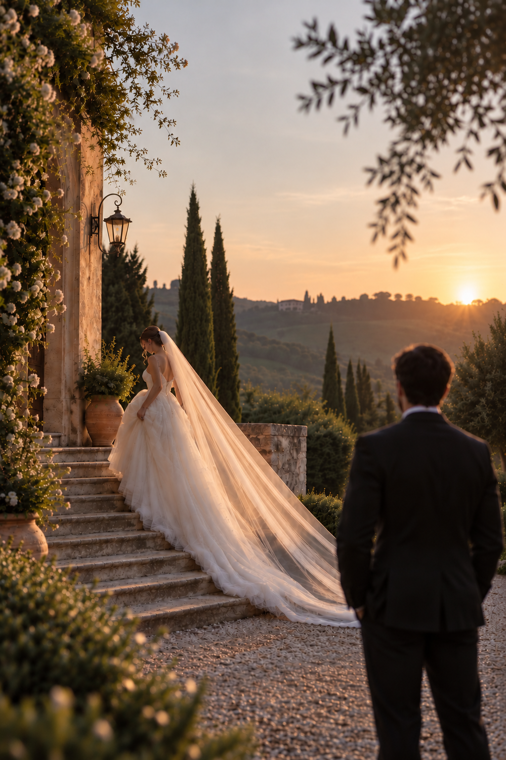 Cinematic Fall Wedding Photography